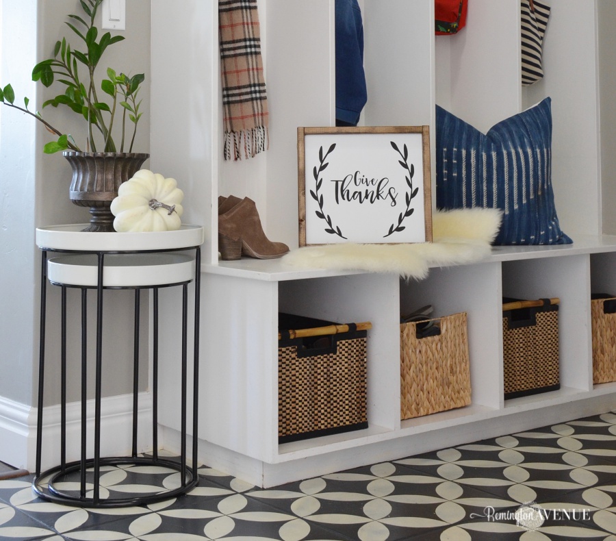 How to paint and stencil tile