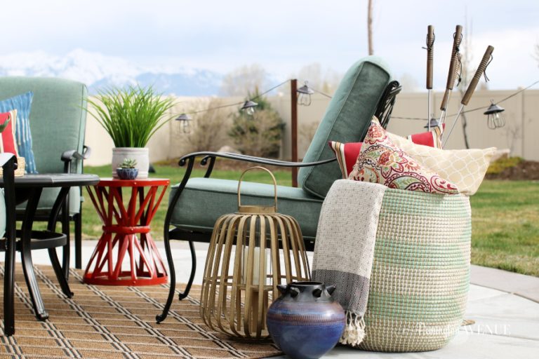 Spring Patio Makeover with Home Depot