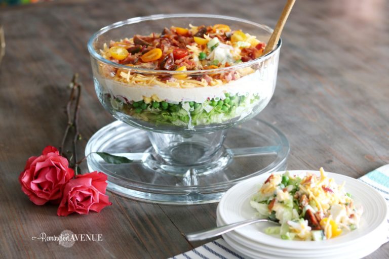 Layered salad – Mother’s Day Favorite