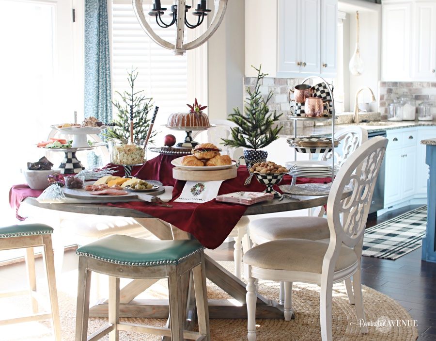 Tips for organizing and styling a buffet table 12 - Remington Avenue