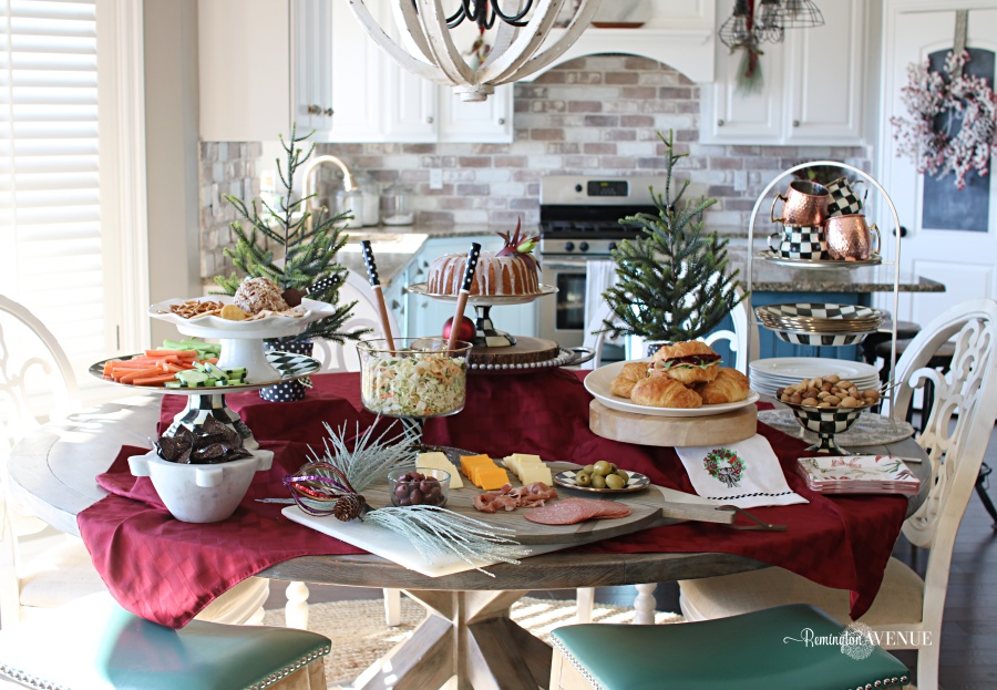 Tips for organizing and styling a buffet table 2 - Remington Avenue