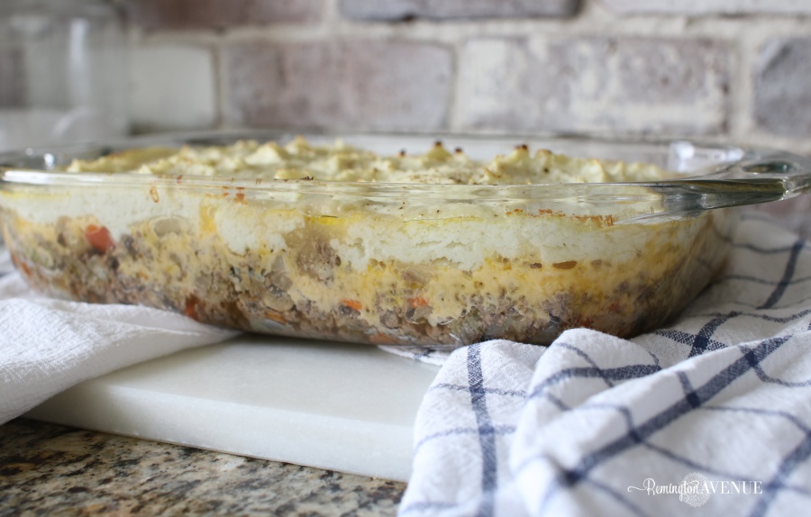 Ketogenic low carb comfort food- Shepards Pie Recipe