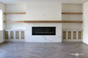 LVP Herringbone Floors & Basement Revea