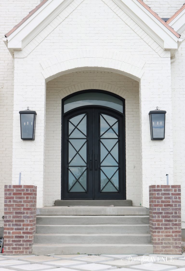 X detail Steel Front Door