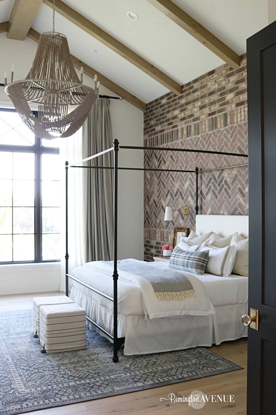 French Country Transitional Master Bedroom Tour