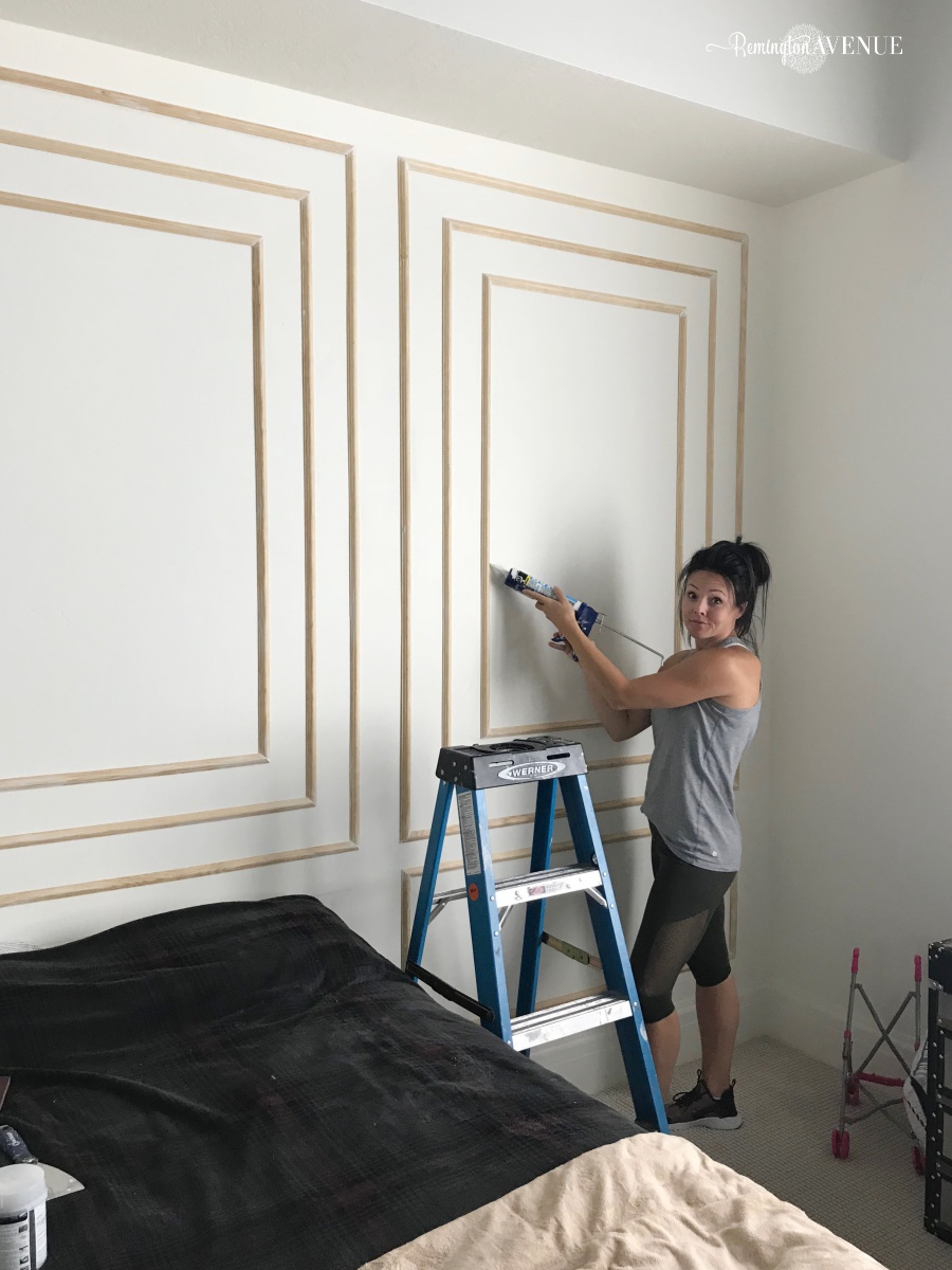 How To Install Modern Wall Molding Remington Avenue