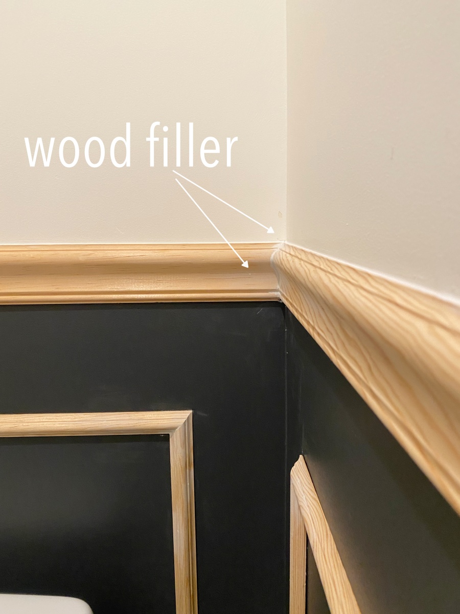 diy wainscoting: applied molding boxes