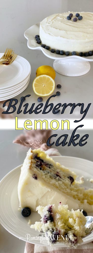 Blueberry lemon cake - Remington Avenue