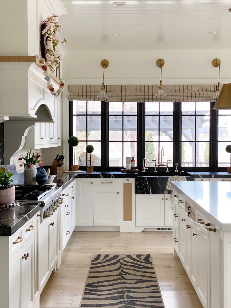 how to style your kitchen for spring