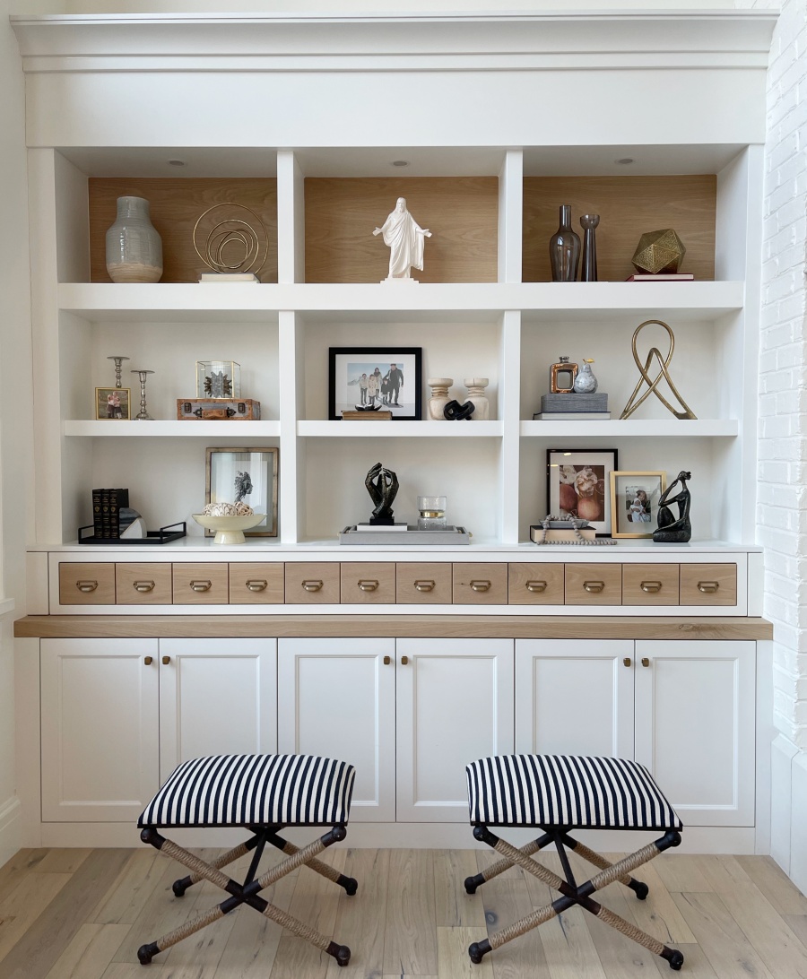 shelf styling tips and tricks