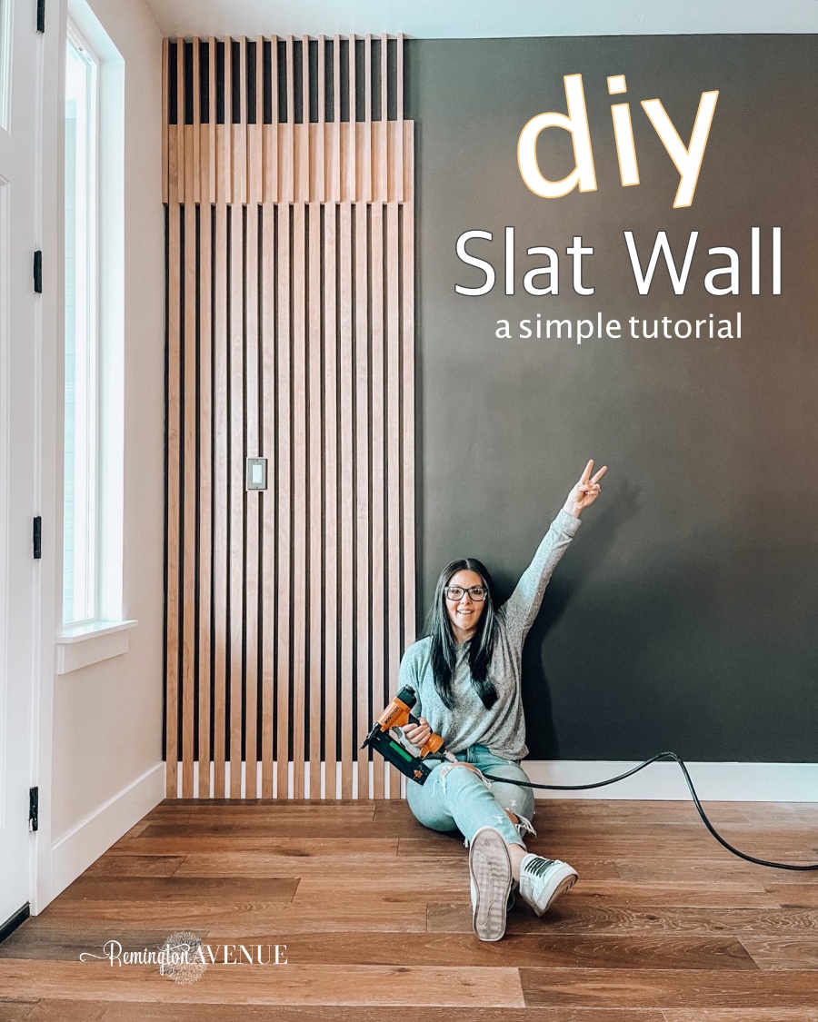 How to Make Wood Slat Wall 