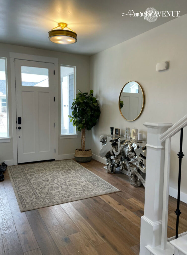 Entryway Makeover: Before and After - Remington Avenue