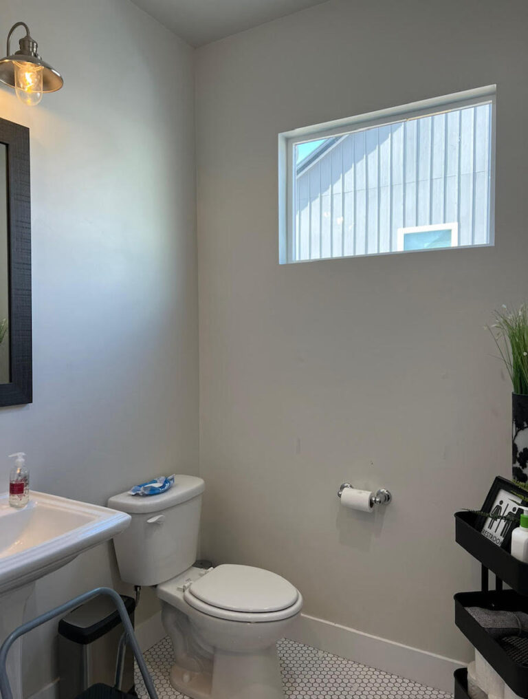 Powder Room Reno Statement Powder Room Reno - Remington Avenue