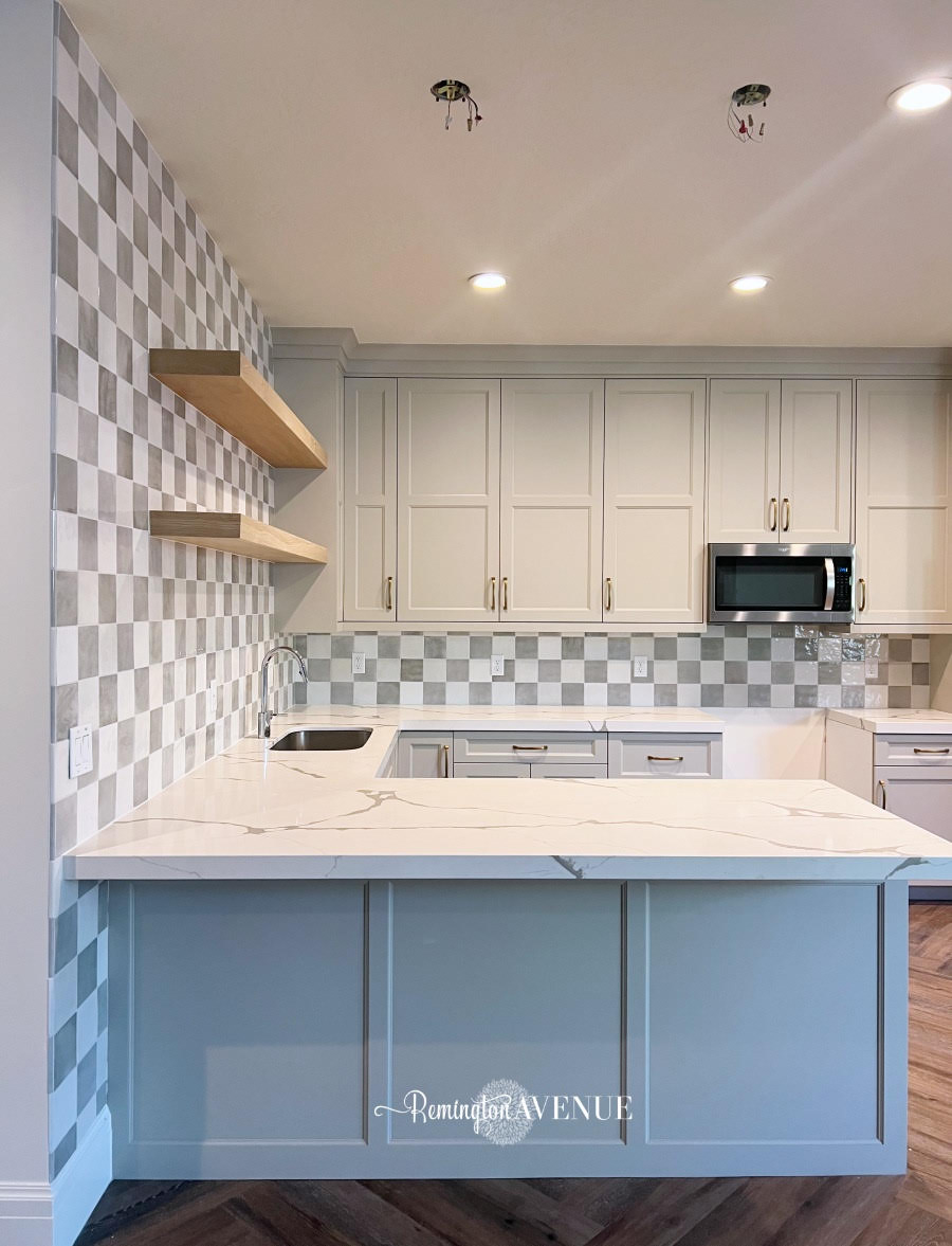 Everything You Needed to Know About Tiling Your Back Splash - Part 2 -  Loving Here
