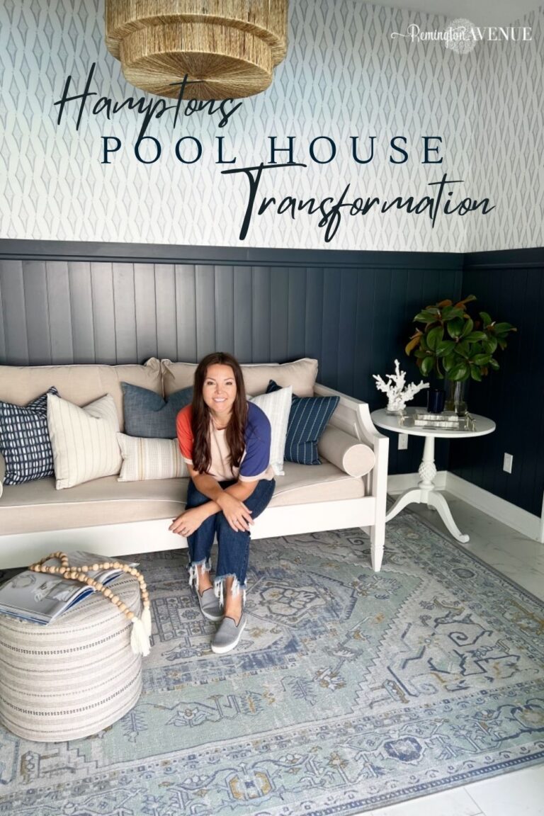 Hamptons Pool House Transformation