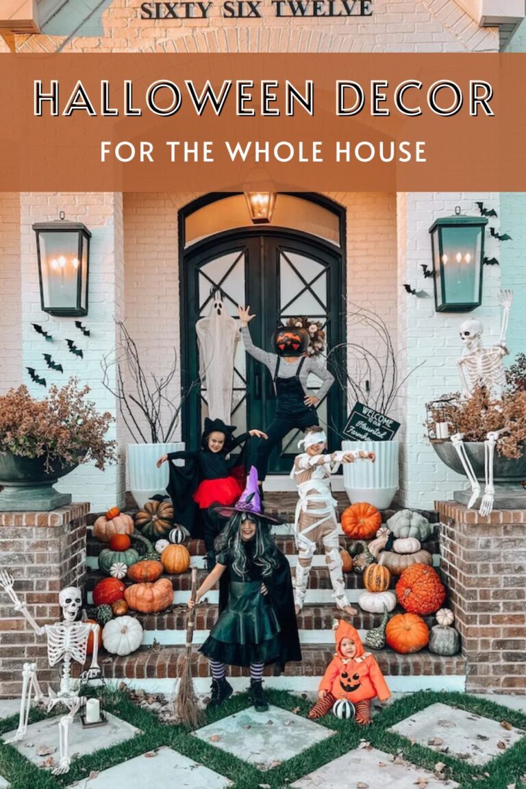Halloween Decor for the Whole House