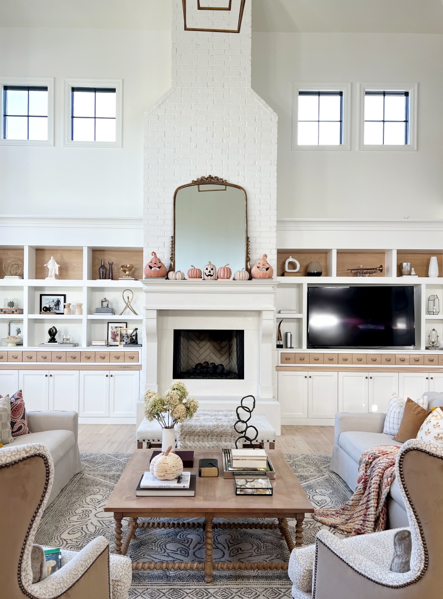 Muted Fall Design Muted Fall Living Room - Remington Avenue