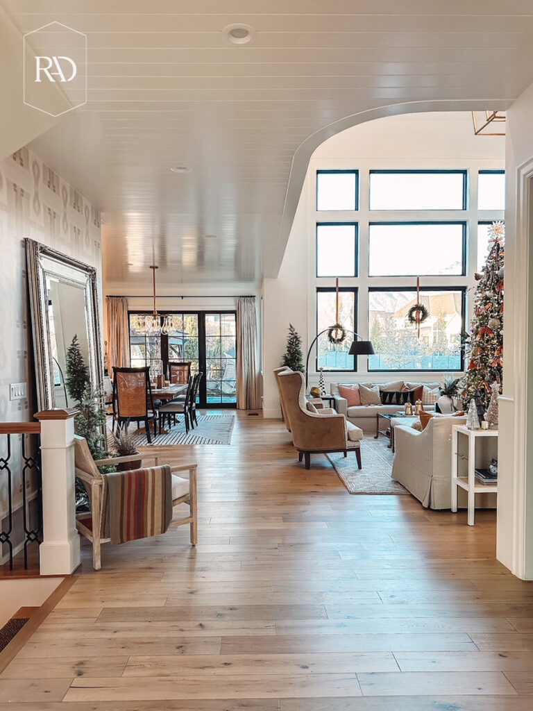 Holiday Home Tour: Entryway & Living Room - Remington Avenue