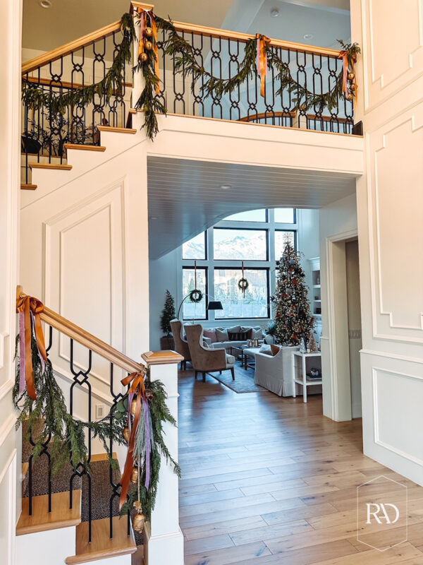 Holiday Home Tour: Entryway & Living Room - Remington Avenue