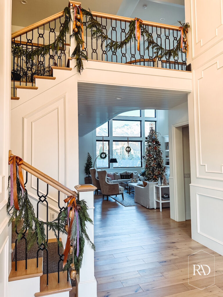 Holiday Home Tour: Entryway & Living Room - Remington Avenue
