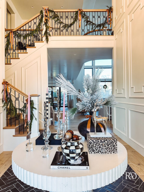 Holiday Home Tour: Entryway & Living Room - Remington Avenue