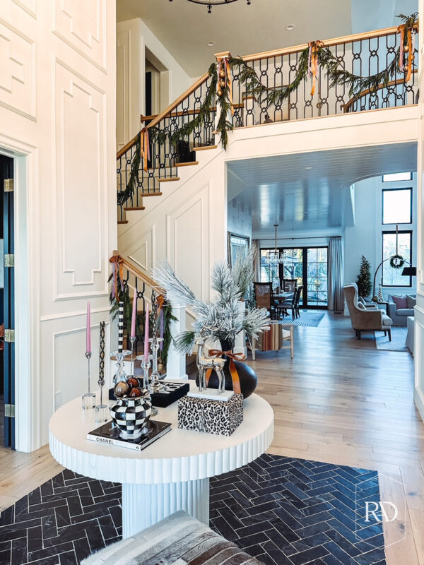 Holiday Home Tour: Entryway & Living Room - Remington Avenue