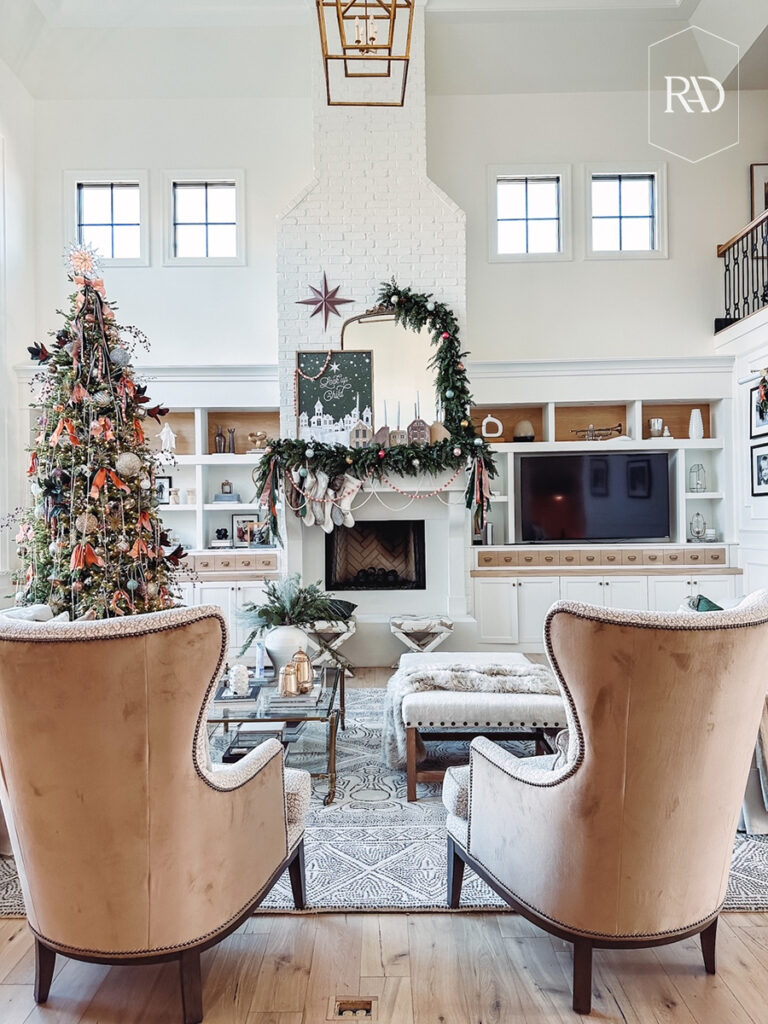 Holiday Home Tour: Entryway & Living Room - Remington Avenue