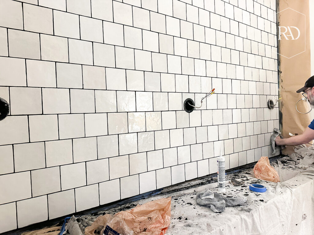 Tile Wall Bathroom Backsplash - Remington Avenue