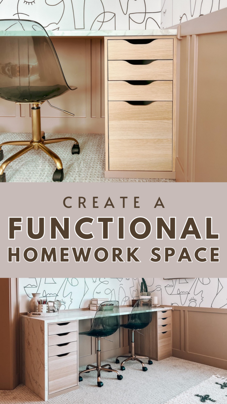 Tips For Creating a Functional Homework Space - Remington Avenue