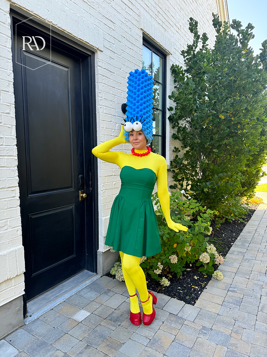 diy simpsons costumes for the whole family marge