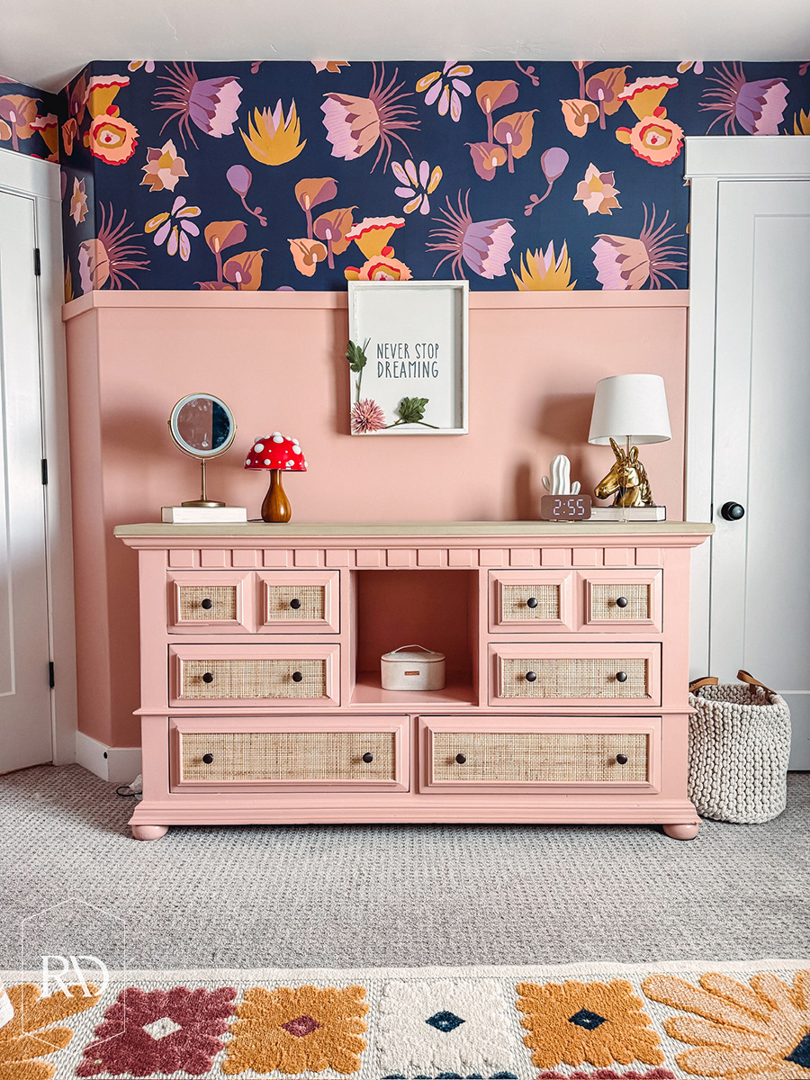 budget friendly shared girls room reveal