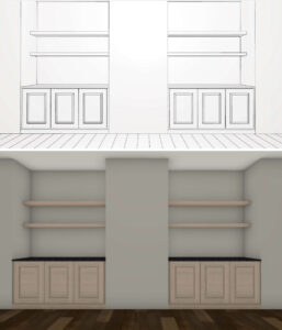 DIY Built-Ins Using RTA Cabinets - Remington Avenue
