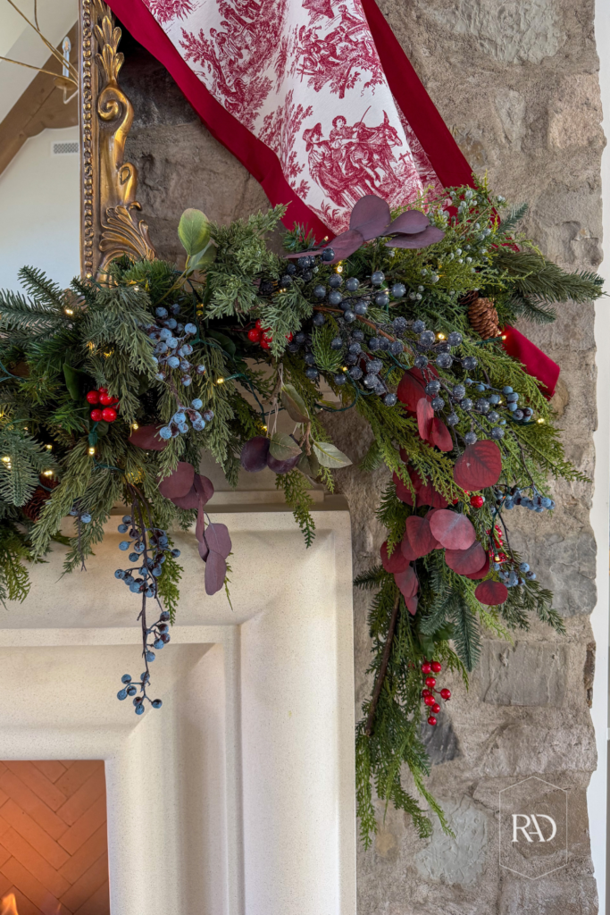 Classic Christmas Mantle