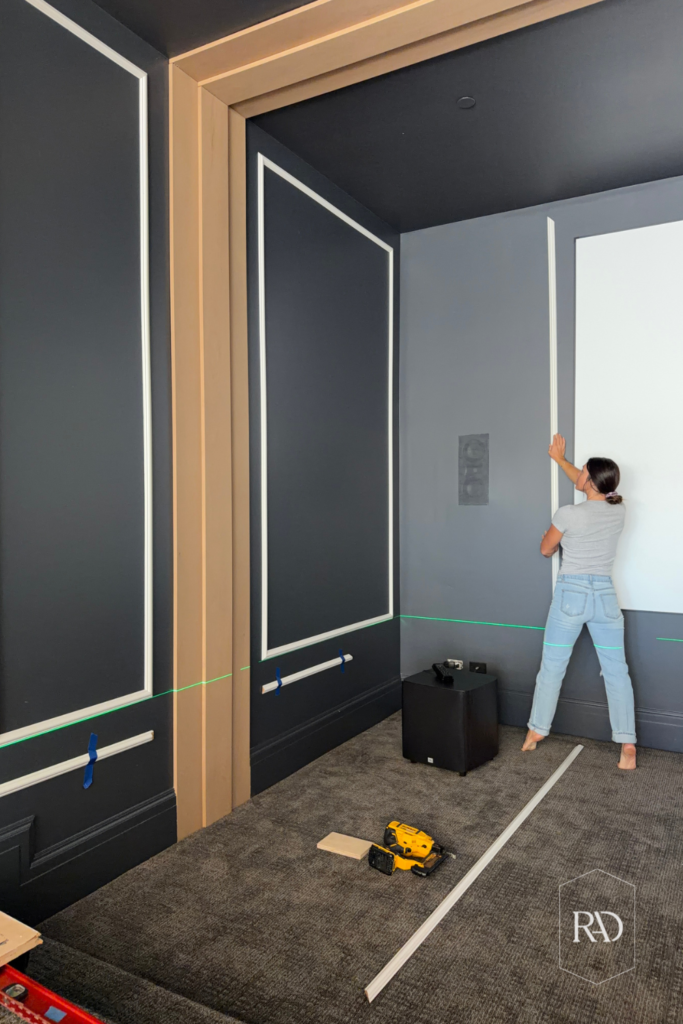 Theatre Room Reveal 