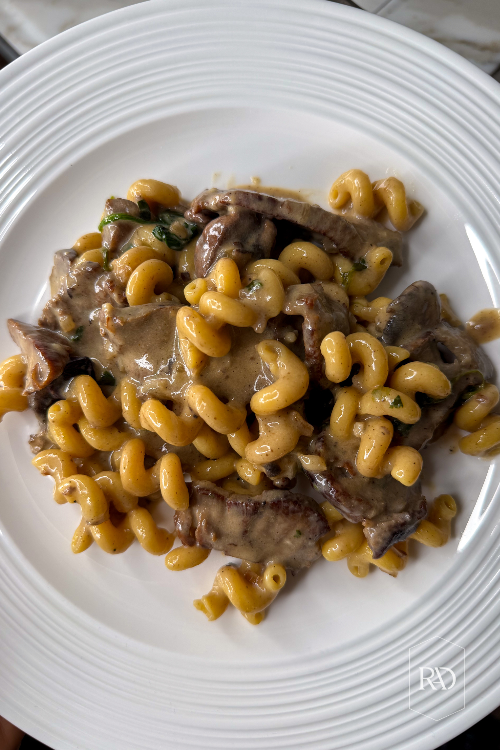 Simple High Protein Beef Stroganoff - Remington Avenue