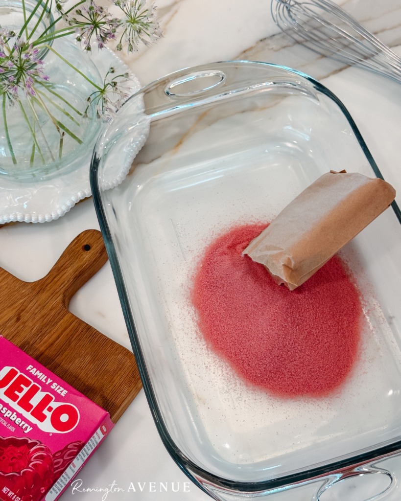 Red Raspberry Jello Dessert Recipe