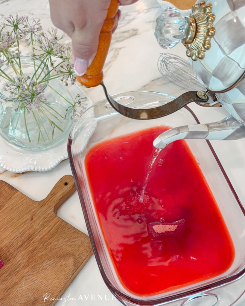 Red Raspberry Jello Dessert Recipe