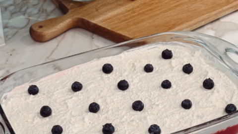 Easy Red Raspberry Jello Dessert Recipe - Remington Avenue