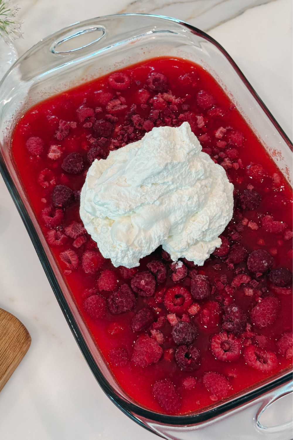 Easy Red Raspberry Jello Dessert Recipe - Remington Avenue