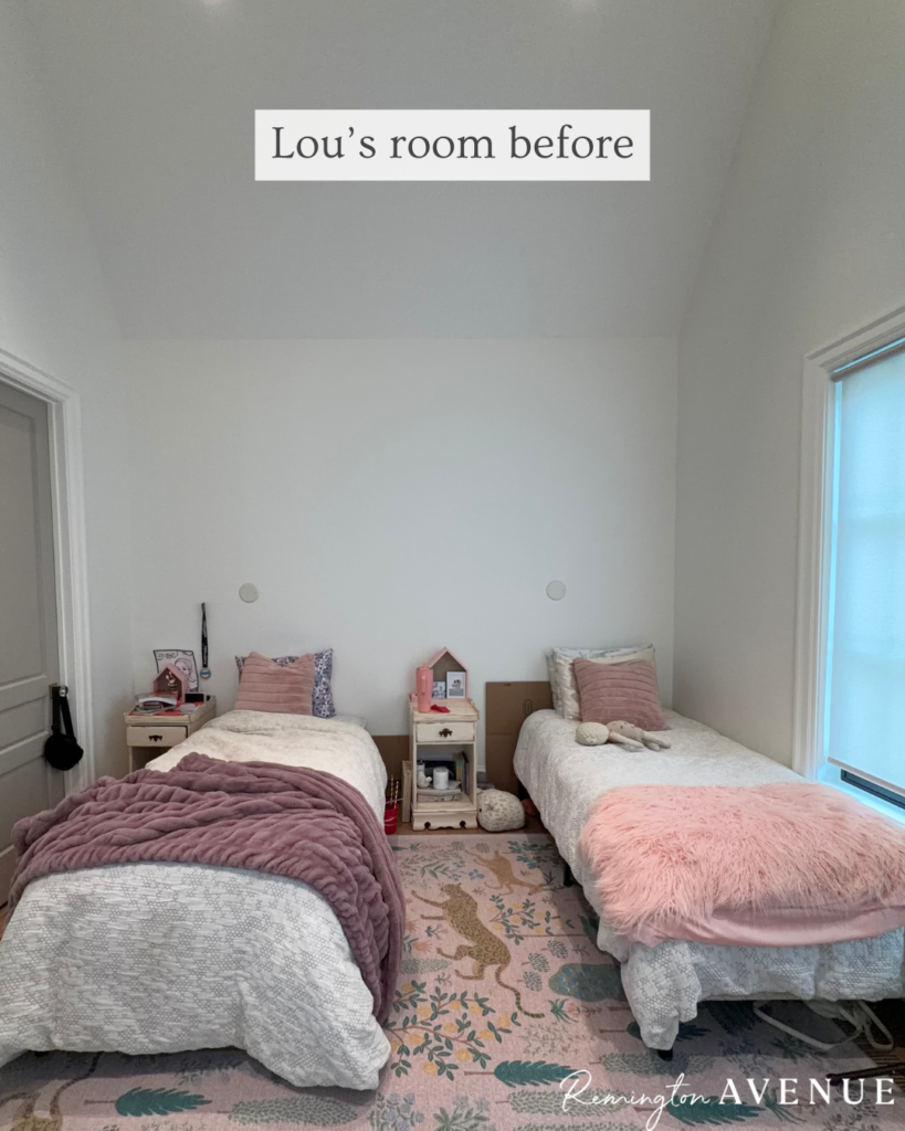 Lou's Bedroom Reveal: DIY Makeover Ideas & Before + After