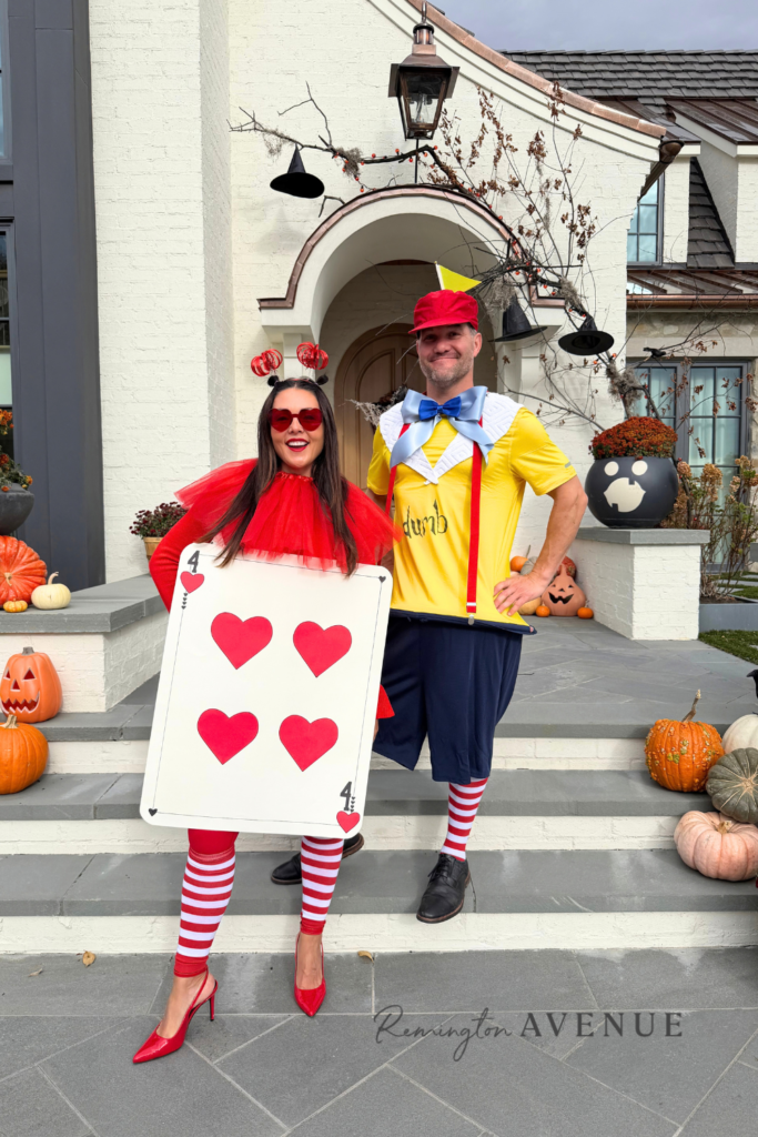 Our DIY Alice in Wonderland family costume