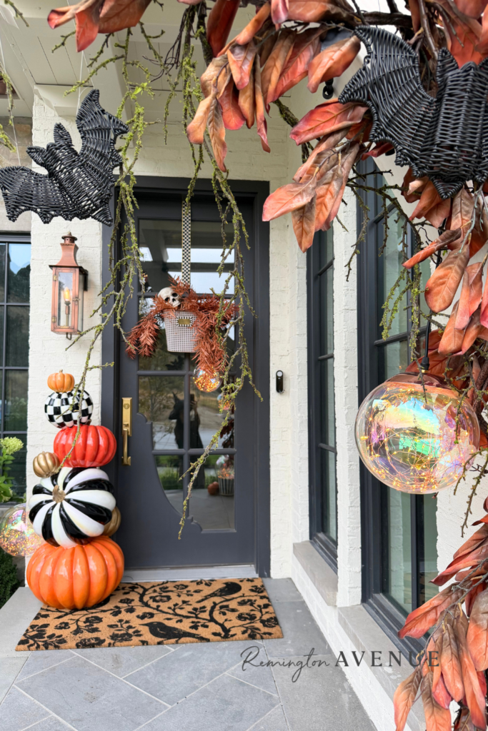 Whimsical Fall Front Porch